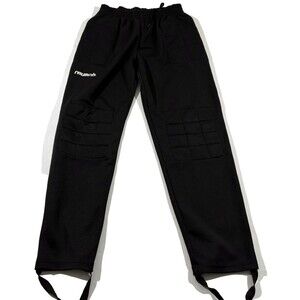 Reusch Soccer Adult Unisex Pant Goalkeeper Padded Football Goalie Black Sz S
